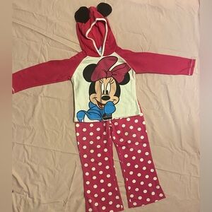 Girls Disney Minnie Mouse Sweatsuit